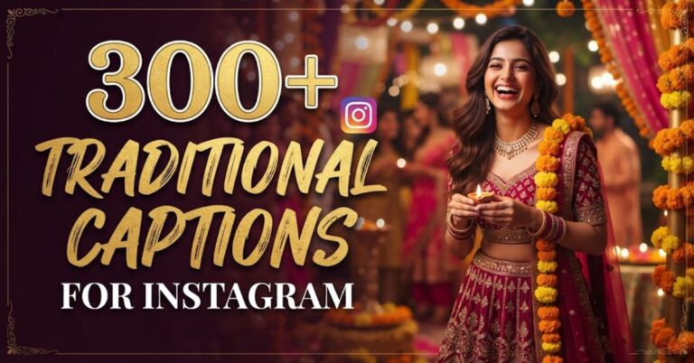 300+ Traditional Captions for Instagram