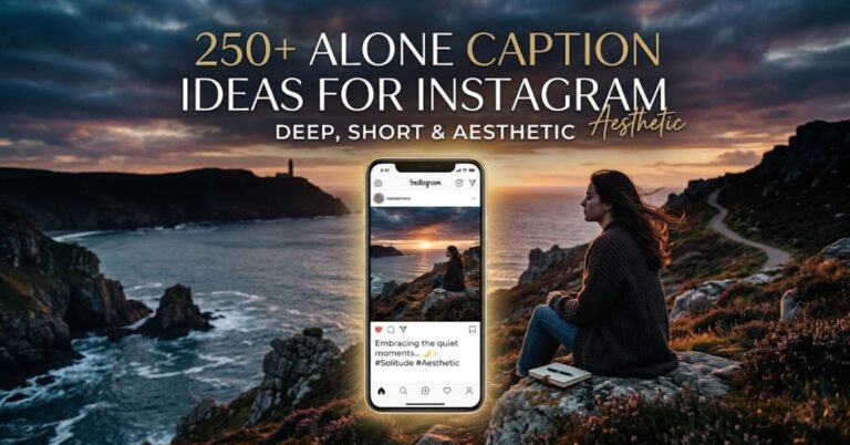 Alone Caption