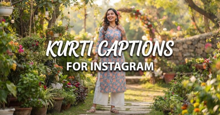 Kurti Captions for Instagram