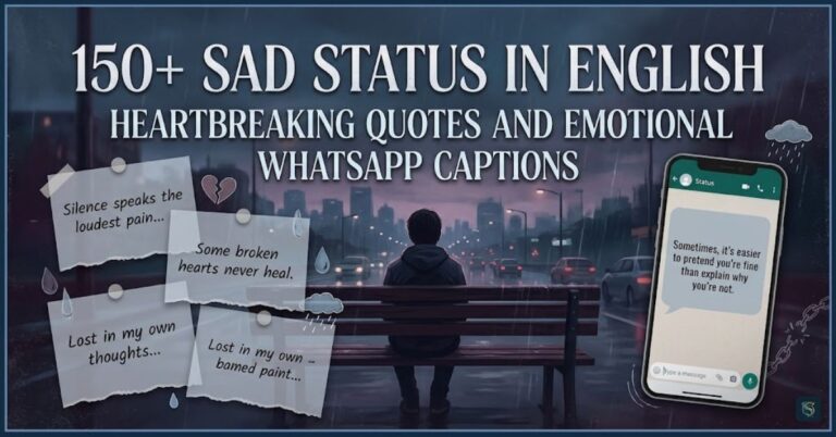 Sad Status in English
