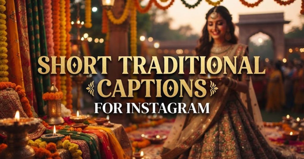 Short Traditional Captions for Instagram