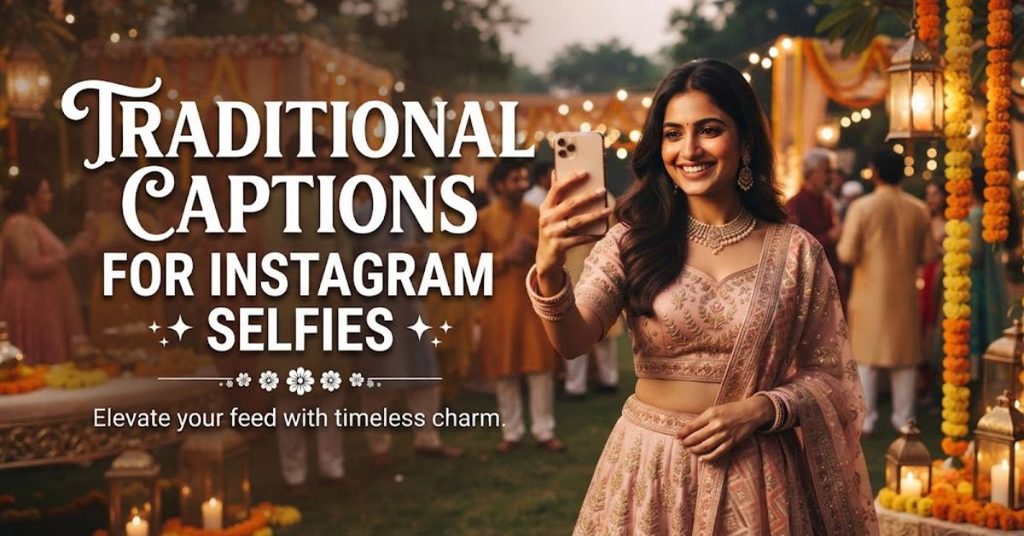 Traditional Captions for Instagram Selfies