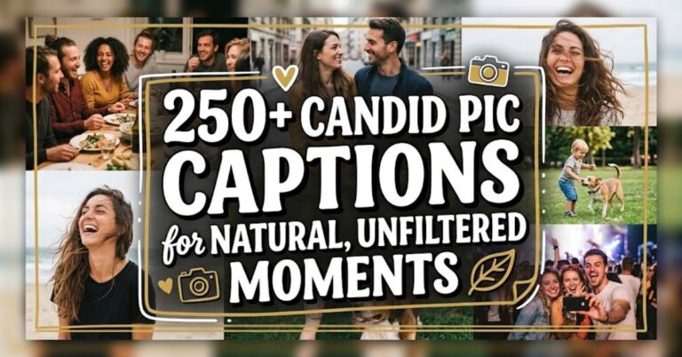 candid pic captions