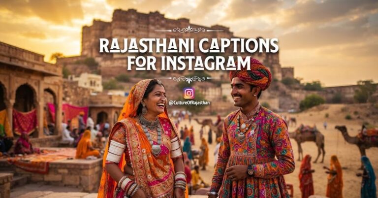 rajasthani captions for instagram